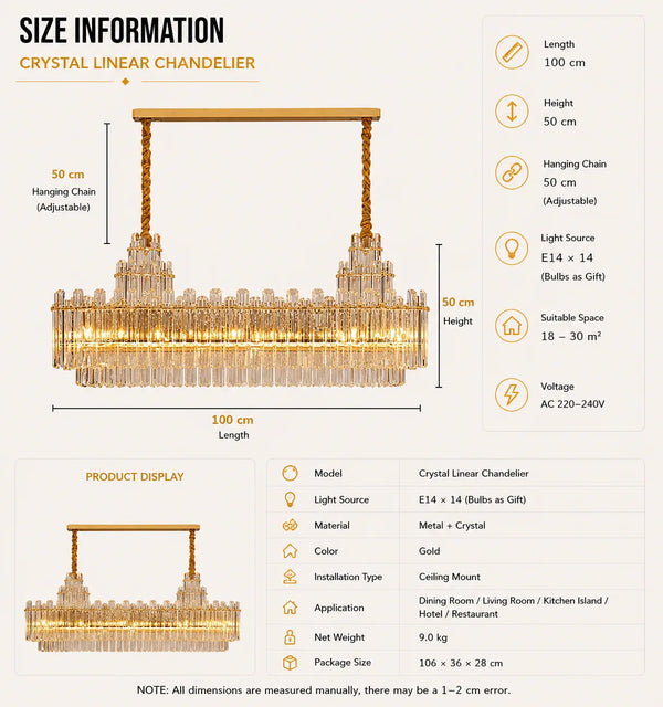 Hermez Modern Illumination Chandeliers