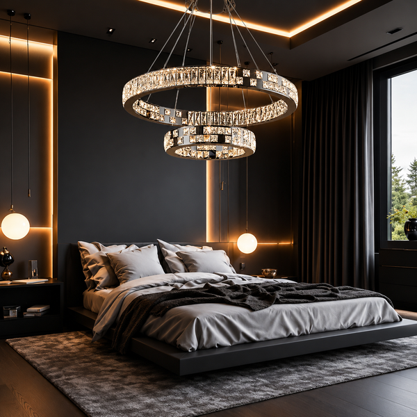 Grace Ring Modern Chandelier