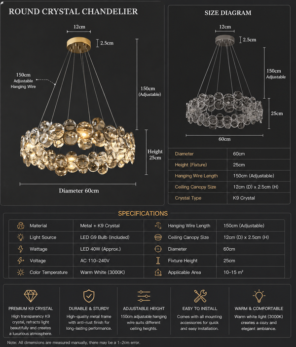 Balham Modern Chandelier