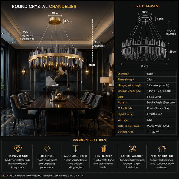 Jordanne Luxury Chandelier