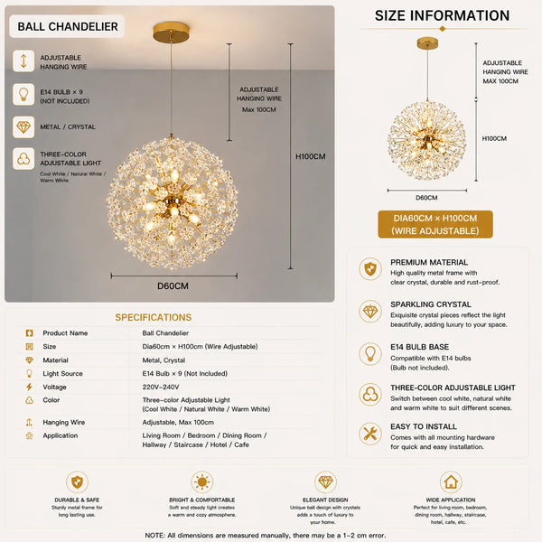 Chelsea Ring Elegant Chandelier