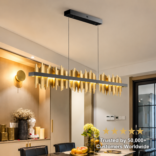 Zynella Iceberg: Linear LED Architectural Chandelier