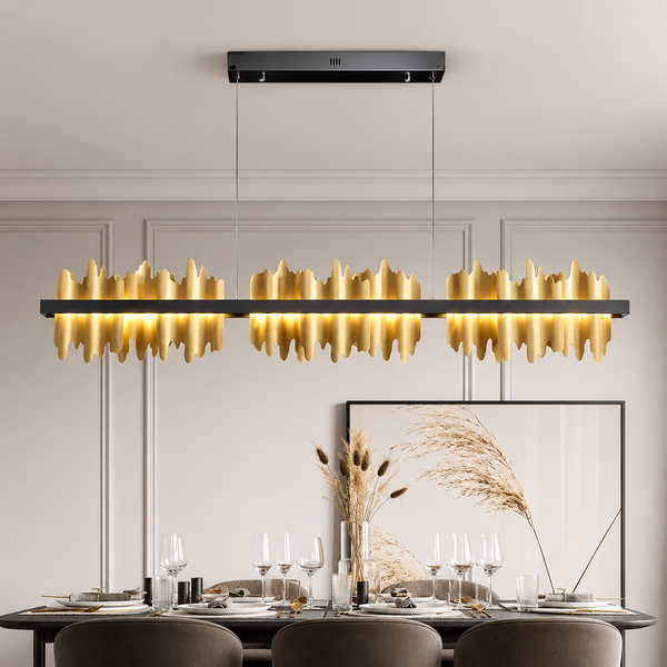 Zynella Iceberg: Linear LED Architectural Chandelier