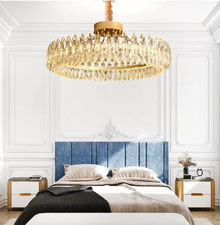 Royal Adana Collection Chic Modern  Bohemian Rattan Woven Pendant