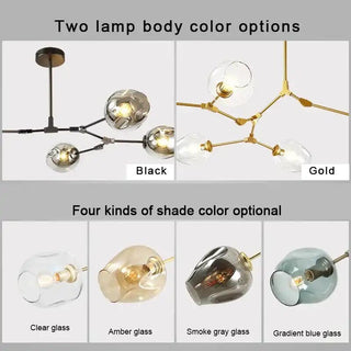 Customisable Derrick Chandelier Modern  Handcrafted Artisan Ceiling Light