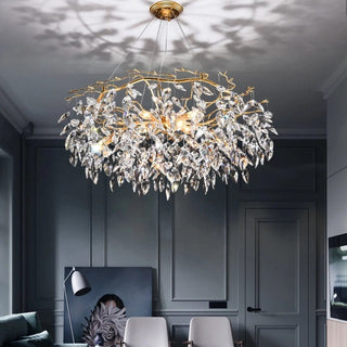 European Luxury Chandelier Modern  Handcrafted Artisan Ceiling Light