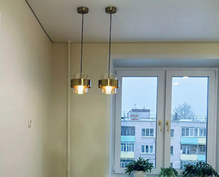Carly Glass Pendants Modern  Ornate Antique Finish Fixture
