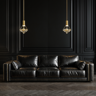 The Modern Crystal Pendant Refined Modern  Sculptural Spiral LED Fixture