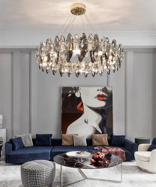 Riley Luxury Chandelier Collection Modern  Luxury Gold Frame Light Fitting