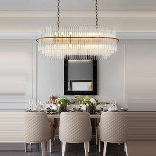 Luna Collection Modern  Classic Drum Shade Ceiling Light
