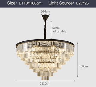 Quantum Ring Chandelier Opulent Modern  Ornate Antique Finish Fixture