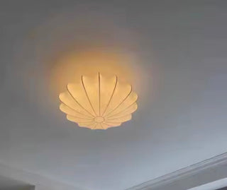 Zen Glow Silk Ceiling Light Chic Modern  Timeless Lantern Style Wall Lamp