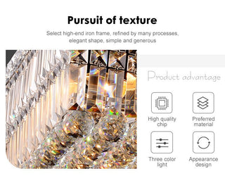 Jade Crystal Chandeliers Modern  Contemporary Crystal Statement Fixture