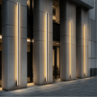 Zynella Outdoor LED wall lamp Decorative Modern  Classic Drum Shade Ceiling Light