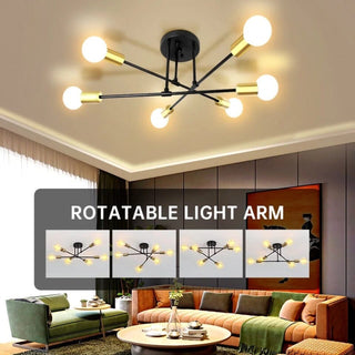 Pino Chandelier Artistic Modern  Handcrafted Artisan Ceiling Light