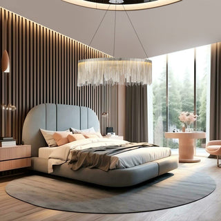 Zynella Round Tassel Chain Chandelier Modern  Timeless Lantern Style Wall Lamp