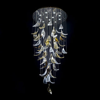 Magnolia Crystal Chandelier Modern Geometric Design Lamp