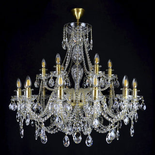 Imperial Crystal Chandelier Modern  Sculptural Spiral LED Fixture