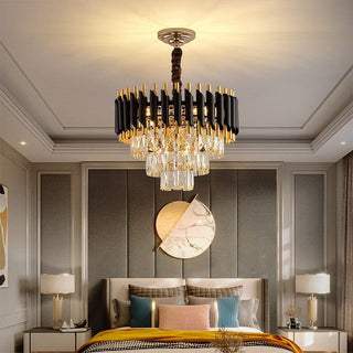 Leonardo Chandelier Collection Modern  Luxury Gold Frame Light Fitting