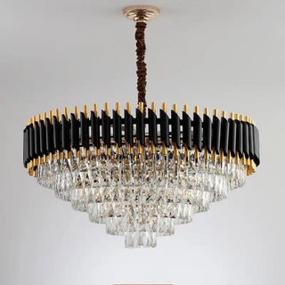 Leonardo Chandelier Collection Modern  Luxury Gold Frame Light Fitting