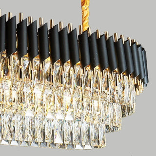 Leonardo Chandelier Collection Modern  Luxury Gold Frame Light Fitting