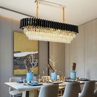 Leonardo Chandelier Collection Modern  Luxury Gold Frame Light Fitting
