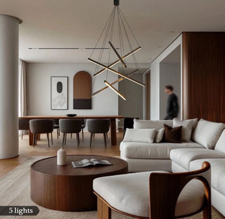 Modern Duplex Chandelier Modern  Opulent Multi-Tier Crystal Chandelier