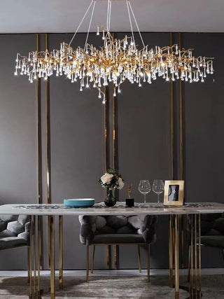 Zynella Waterdrop Customisable Chandelier Premium Modern  Timeless Lantern Style Wall Lamp