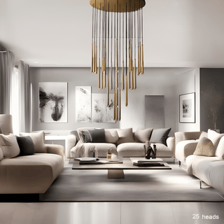 Jules Modern Pendant Modern  Contemporary Crystal Statement Fixture