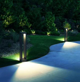 Jackson LED Outdoor Lawn Lamp Modern  Ultra Slim LED Panel Lighting