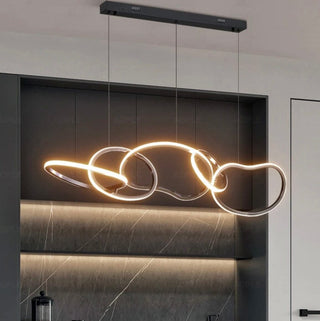 Zynella Ring Chandelier Luxurious Modern  Elegant Teardrop LED Pendant