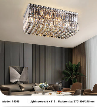 Jade Crystal Chandeliers Modern  Contemporary Crystal Statement Fixture