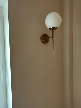 Braun Lamp Modern  Art Deco Inspired Illumination