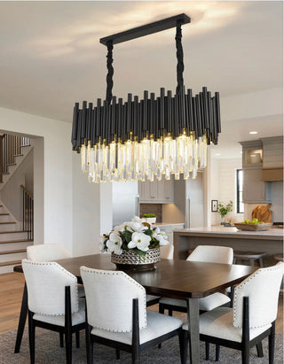 Maximus Crystal Chandelier Collection Modern  Handcrafted Artisan Ceiling Light