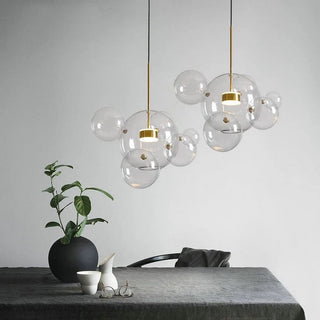 Jane Bubble Glass Pendants Modern  Elegant Teardrop LED Pendant