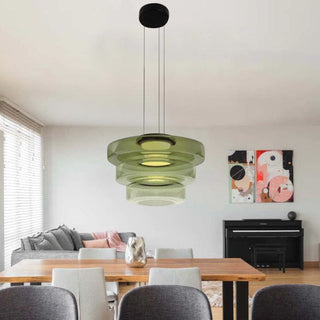 Scandinavian Glass Pendant Chic Modern  Elegant Teardrop LED Pendant