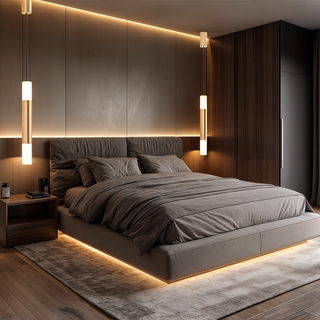 Chandler Pendant Light Modern  Luxury Gold Frame Light Fitting