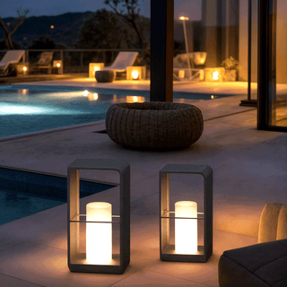 Irene Garden Lamp Modern  Luxury Marble Base Table Lamp