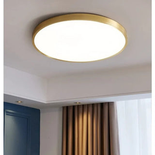 Elara Copper Ceiling Lamp Modern  Art Deco Inspired Illumination