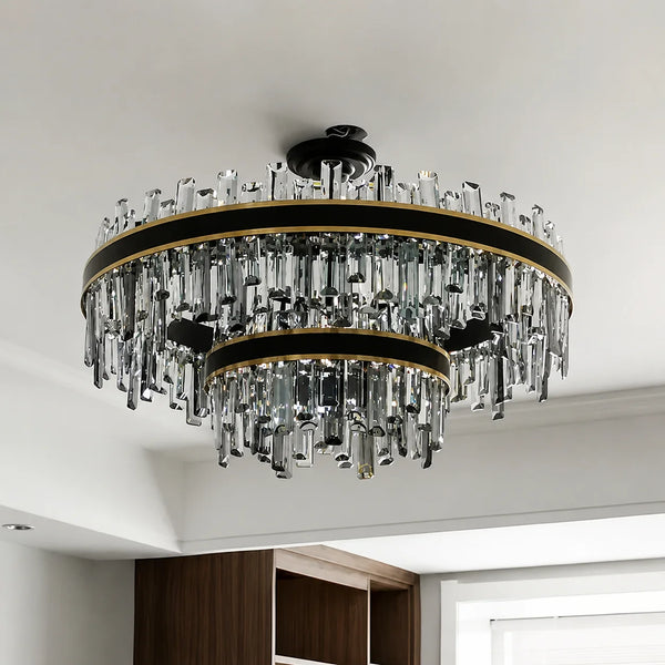 Ayah Collection Modern Luxury Chandelier | Zynella Interior