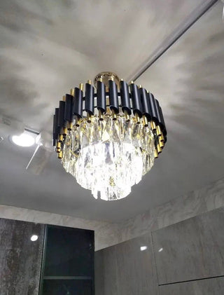 Leonardo Chandelier Collection Modern  Luxury Gold Frame Light Fitting