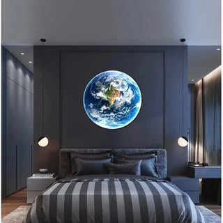 The Earth LED wall lamp Decorative Modern  Luxury Marble Base Table Lamp