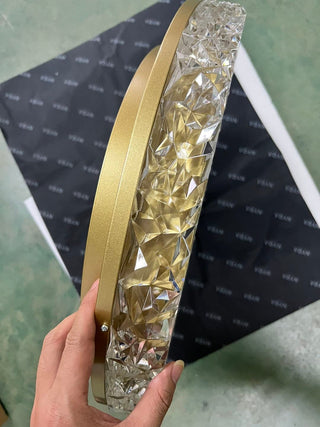 Dalston Chandelier Modern  Contemporary Crystal Statement Fixture