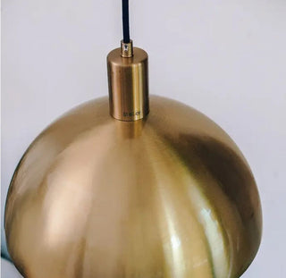 Zynella Brass Pendant Light Modern  Elegant Teardrop LED Pendant