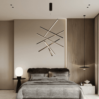 Modern Duplex Chandelier Modern  Opulent Multi-Tier Crystal Chandelier
