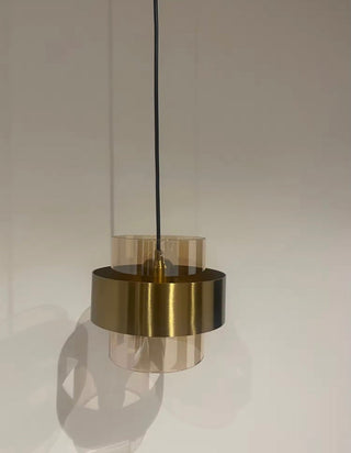 Carly Glass Pendants Modern  Ornate Antique Finish Fixture