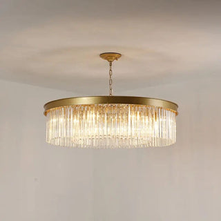 Helena Crystal Pendant Modern  Rustic Industrial Hanging Lamp