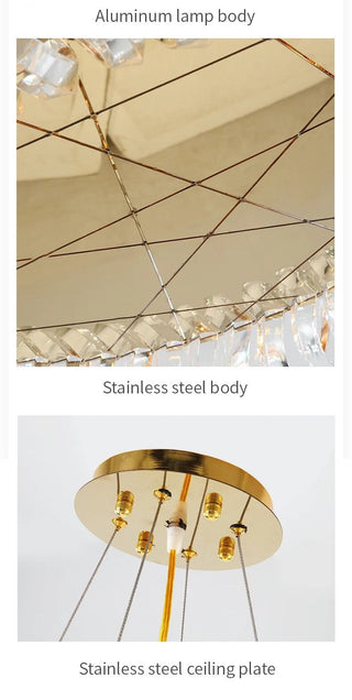 Lennox Chandelier Modern  Elegant Teardrop LED Pendant