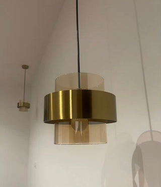 Carly Glass Pendants Modern  Ornate Antique Finish Fixture