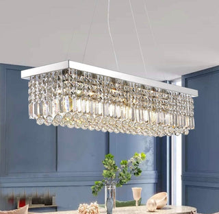 Crystal Prism chandelier Modern Geometric Design Lamp